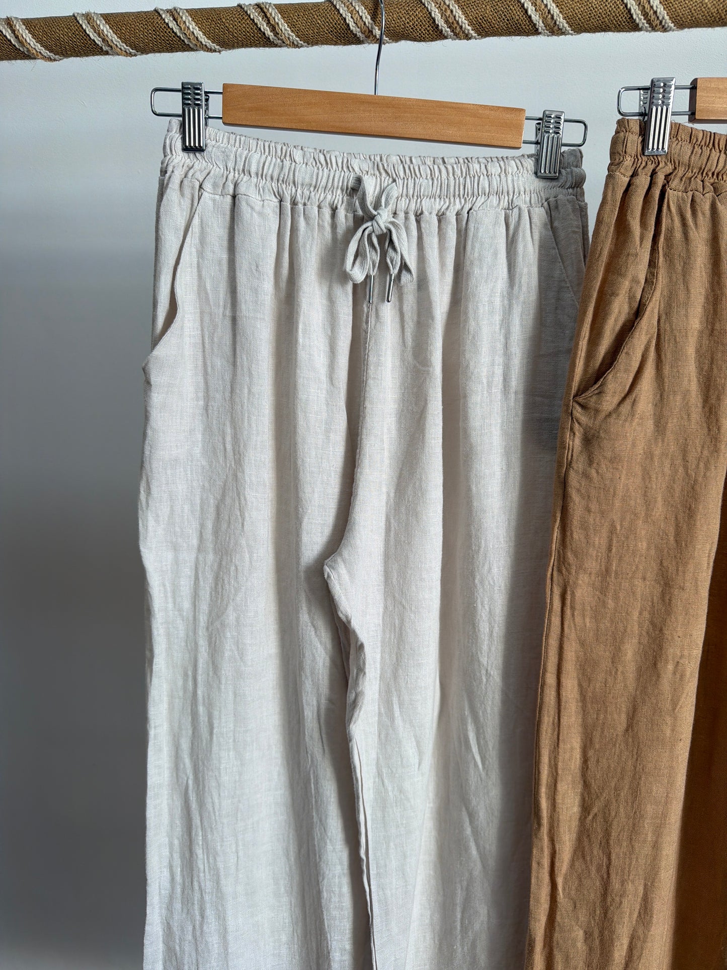 Pantalones lino