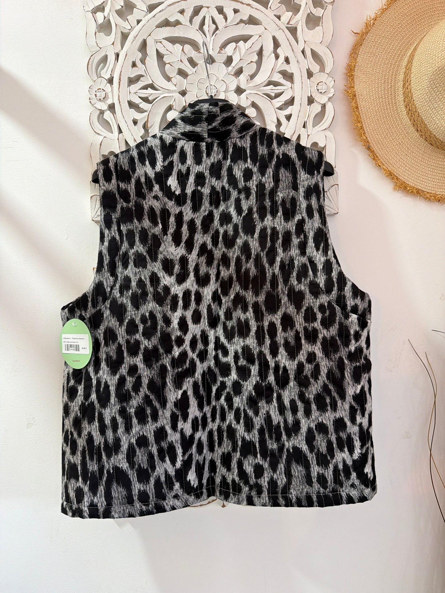 Chaleco estampado