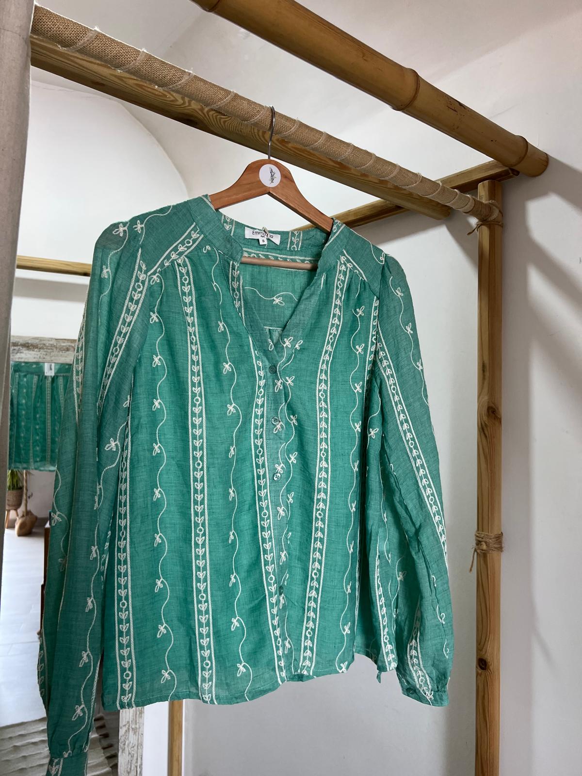Camisa bordada Ella