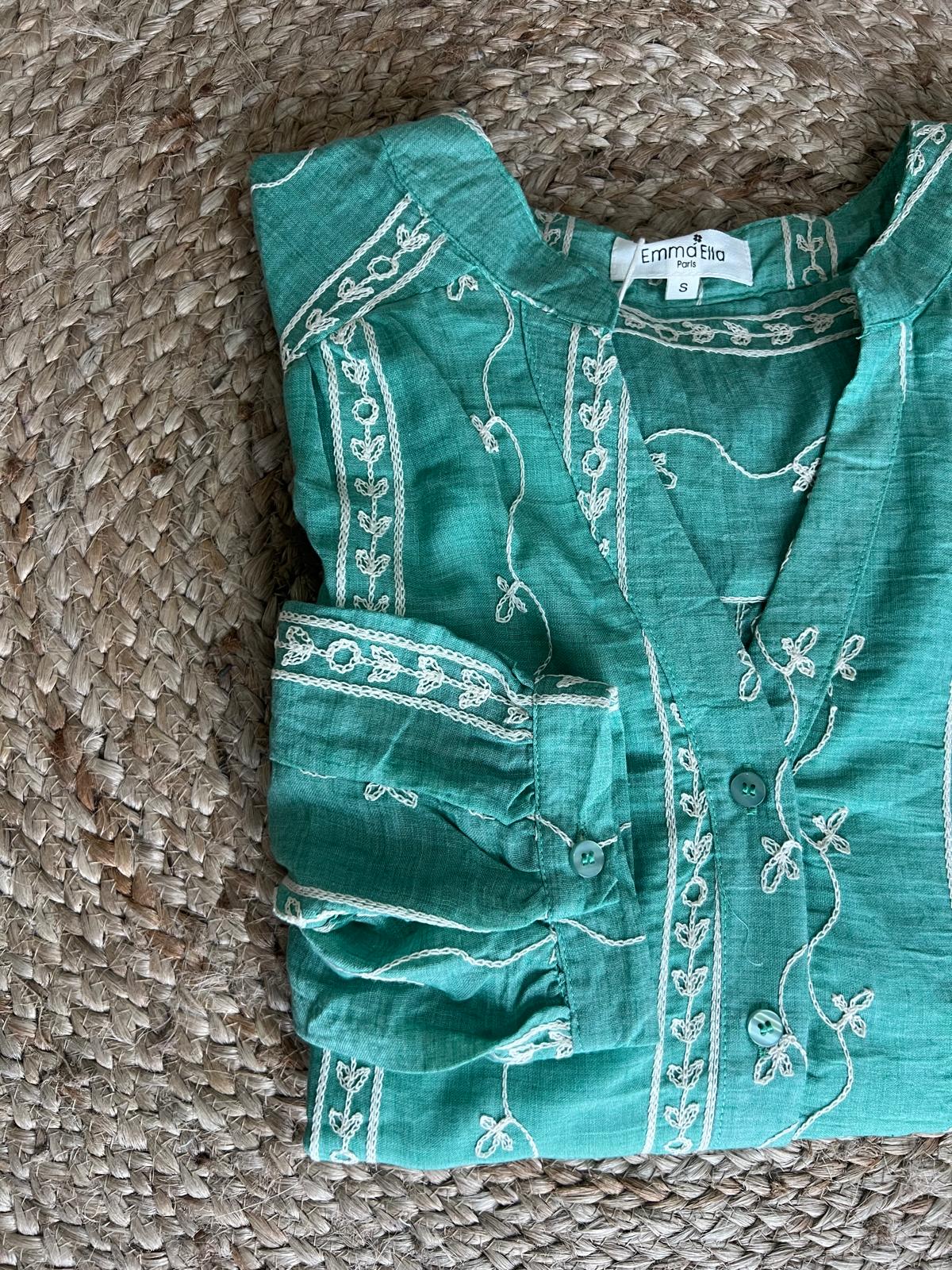Camisa bordada Ella