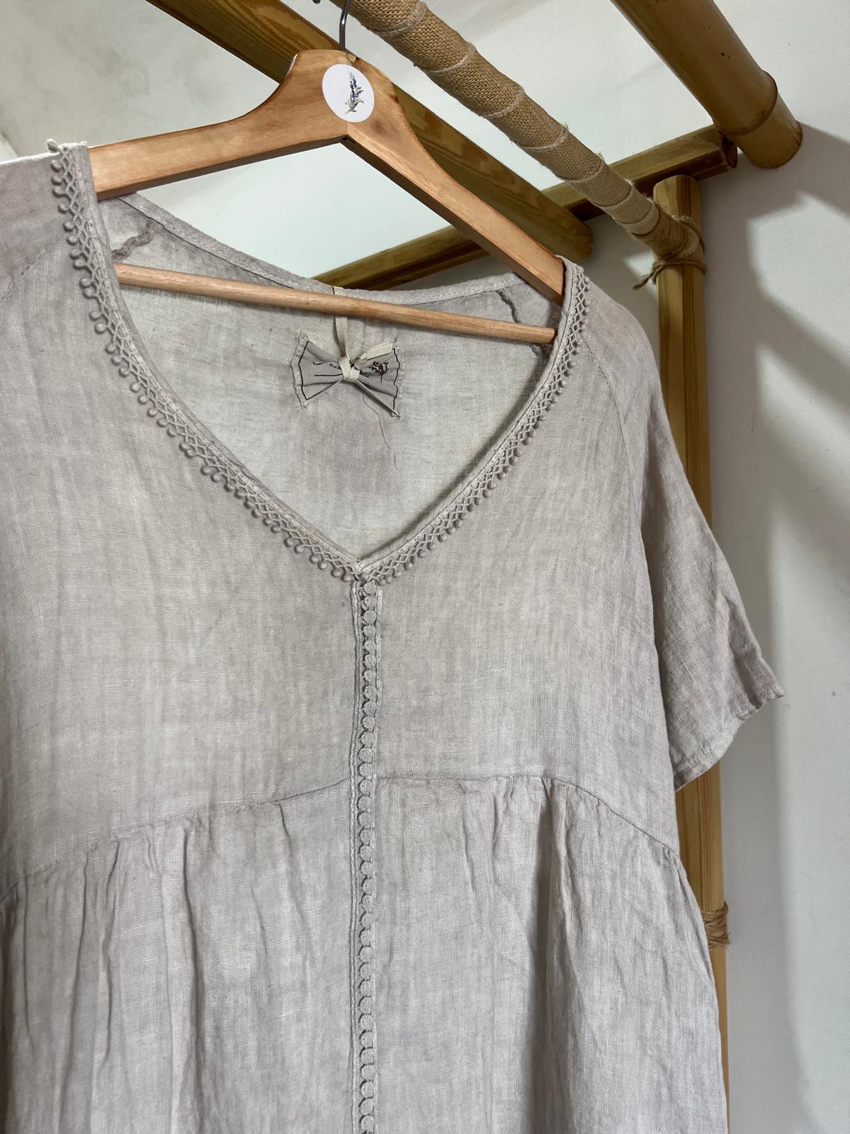 Vestido linho