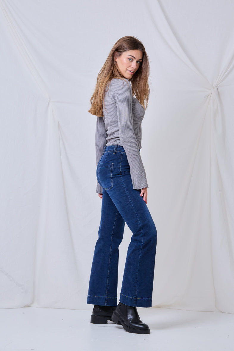 Jeans botões