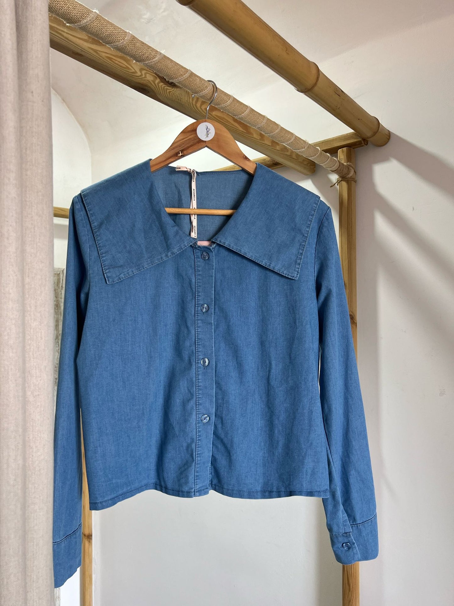 Camisa ganga com gola