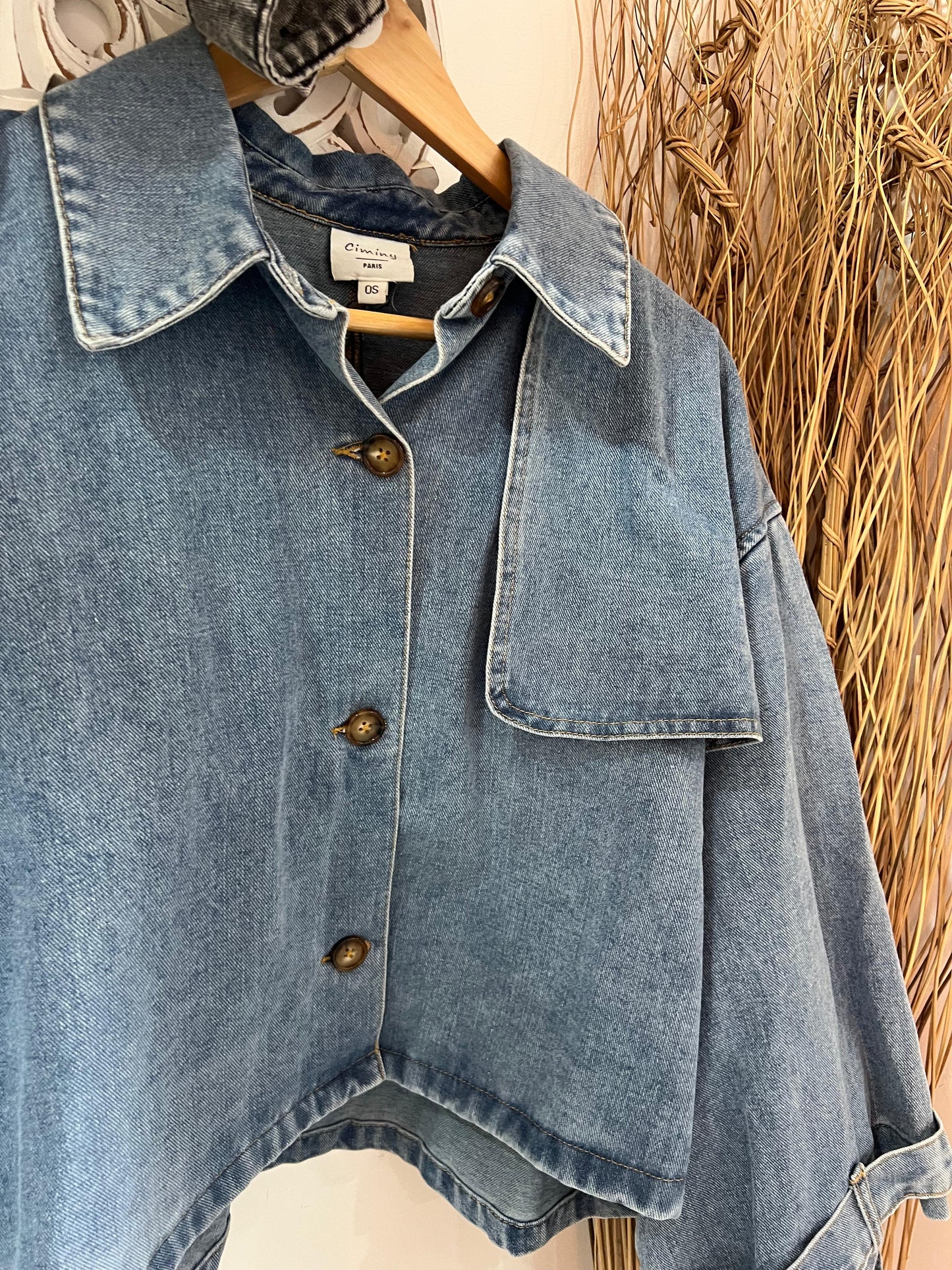 Casaco oversize ganga