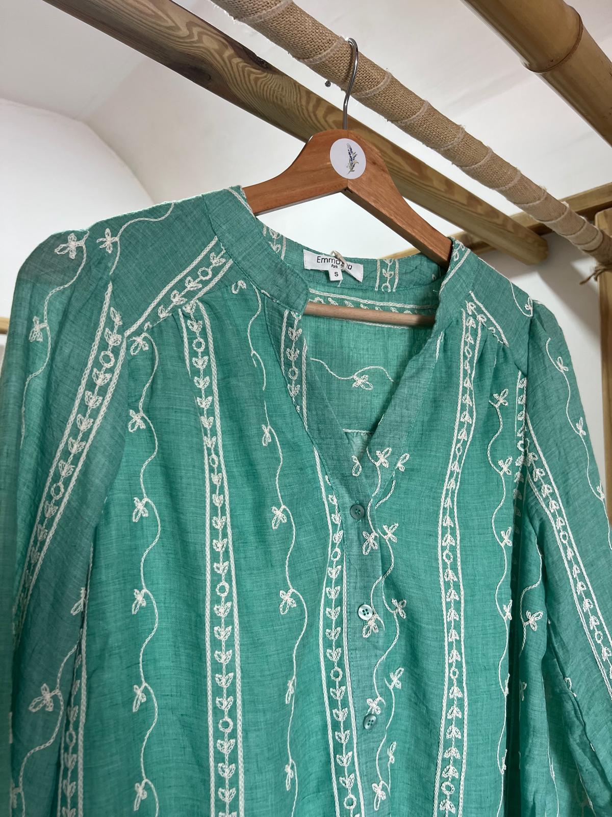 Camisa bordada Ella