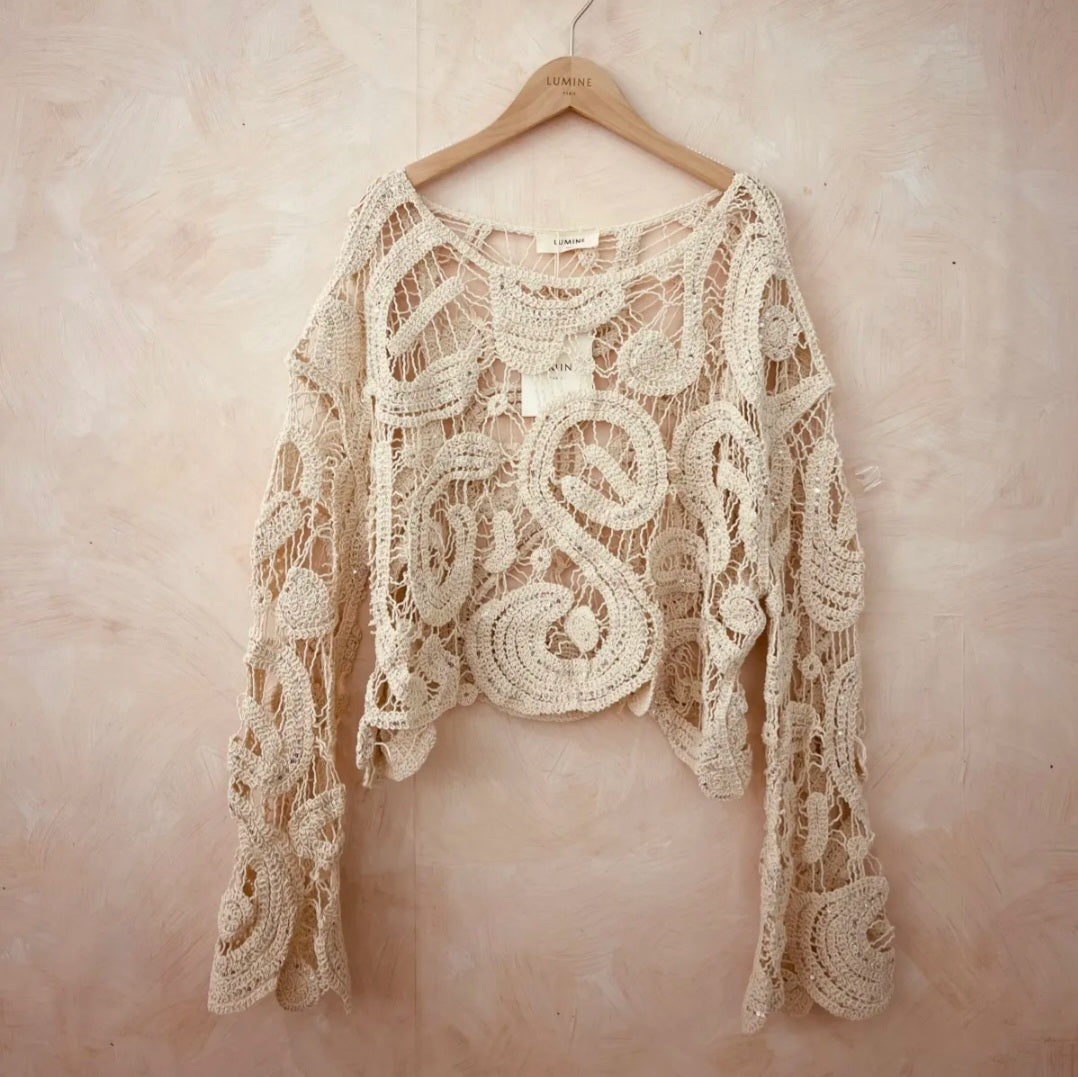 Blusa croché