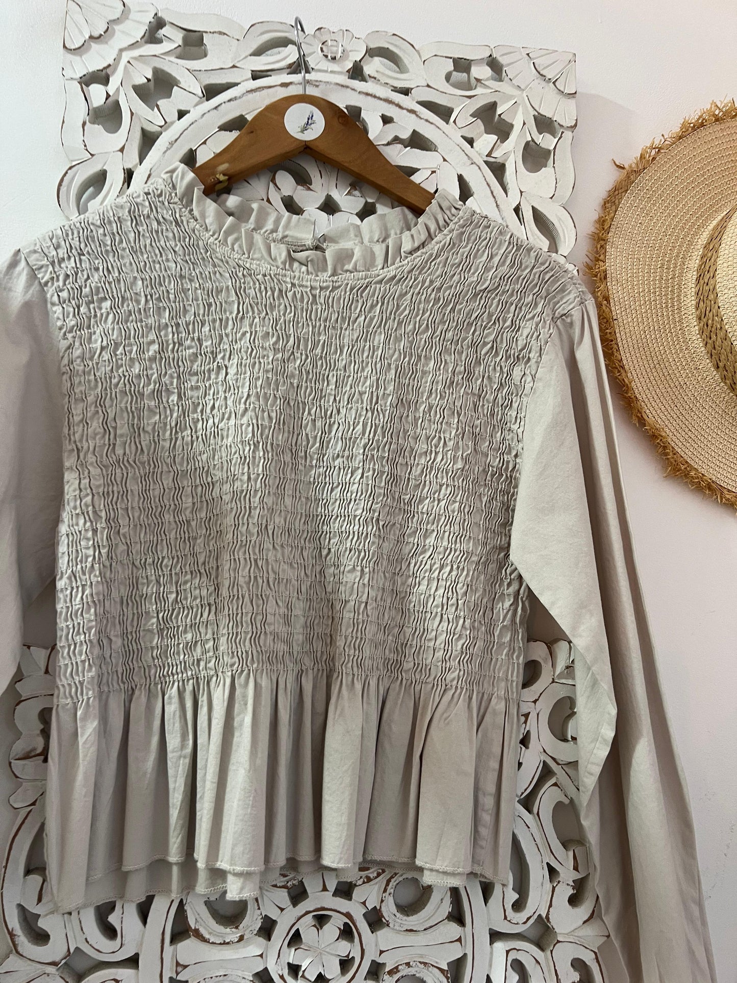Blusa Favos mel