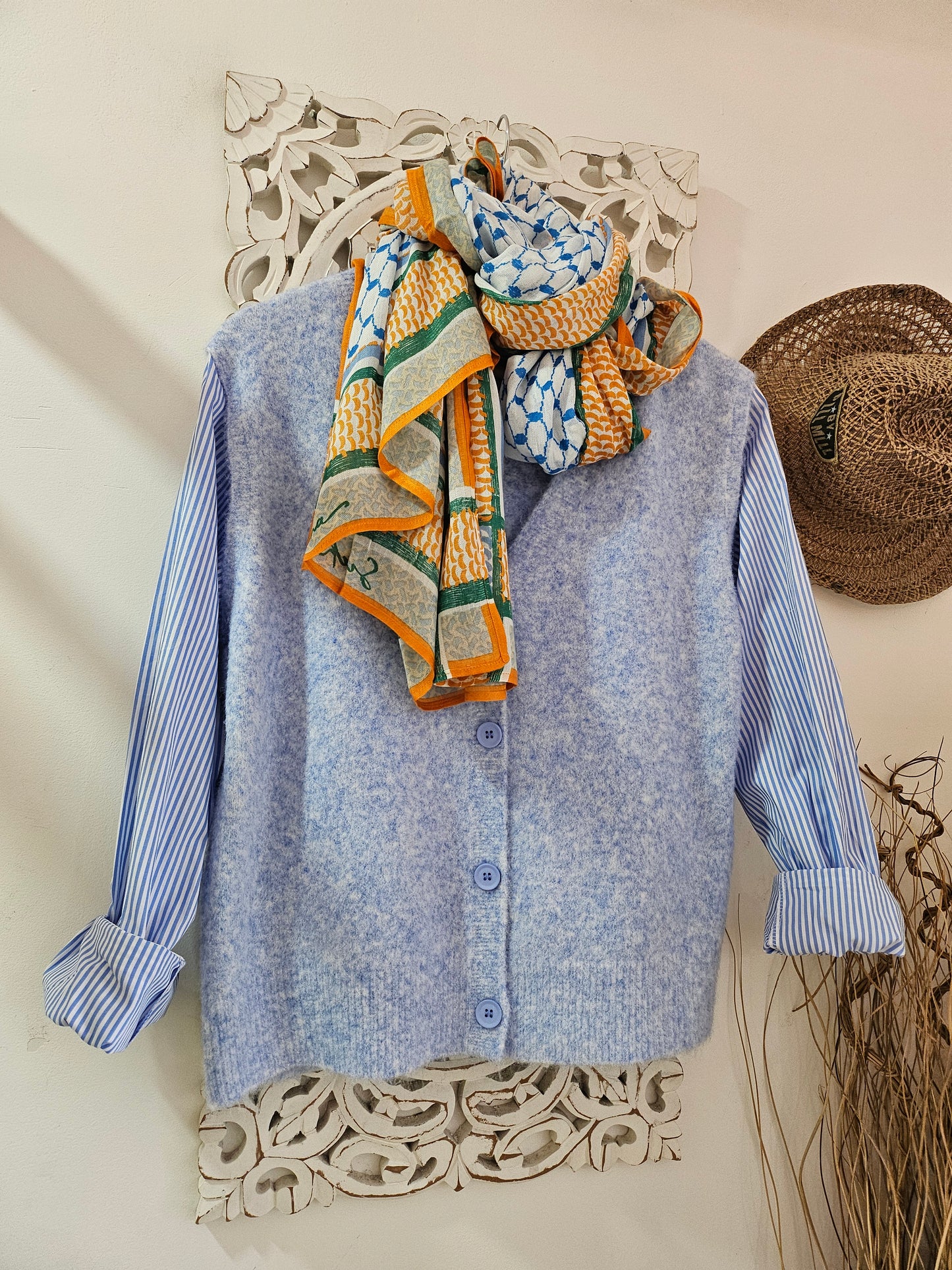Casaco mangas camisa