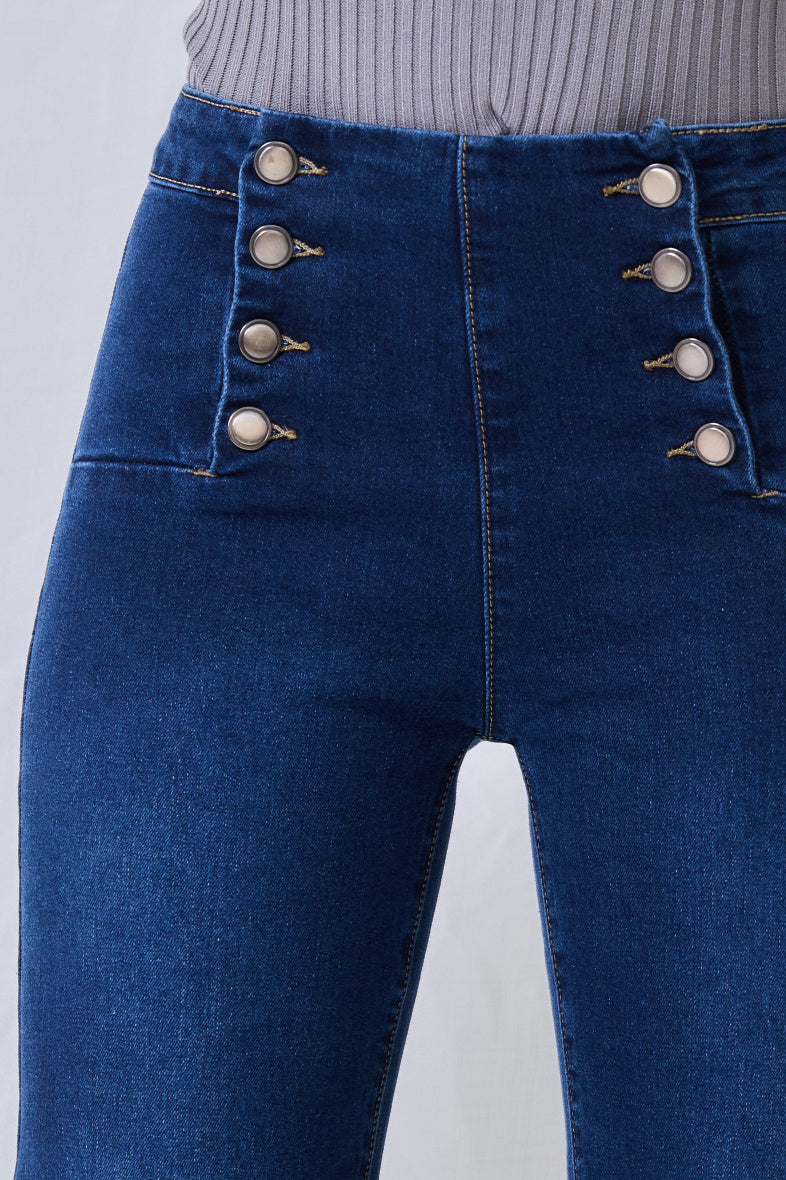 Jeans botões