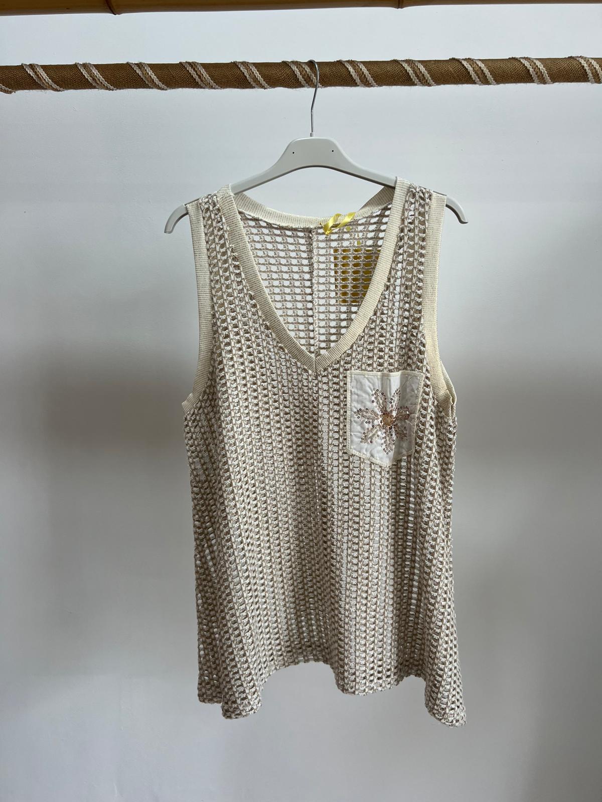 Blusa de rede