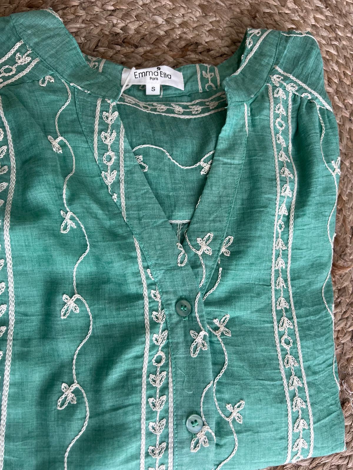 Camisa bordada Ella