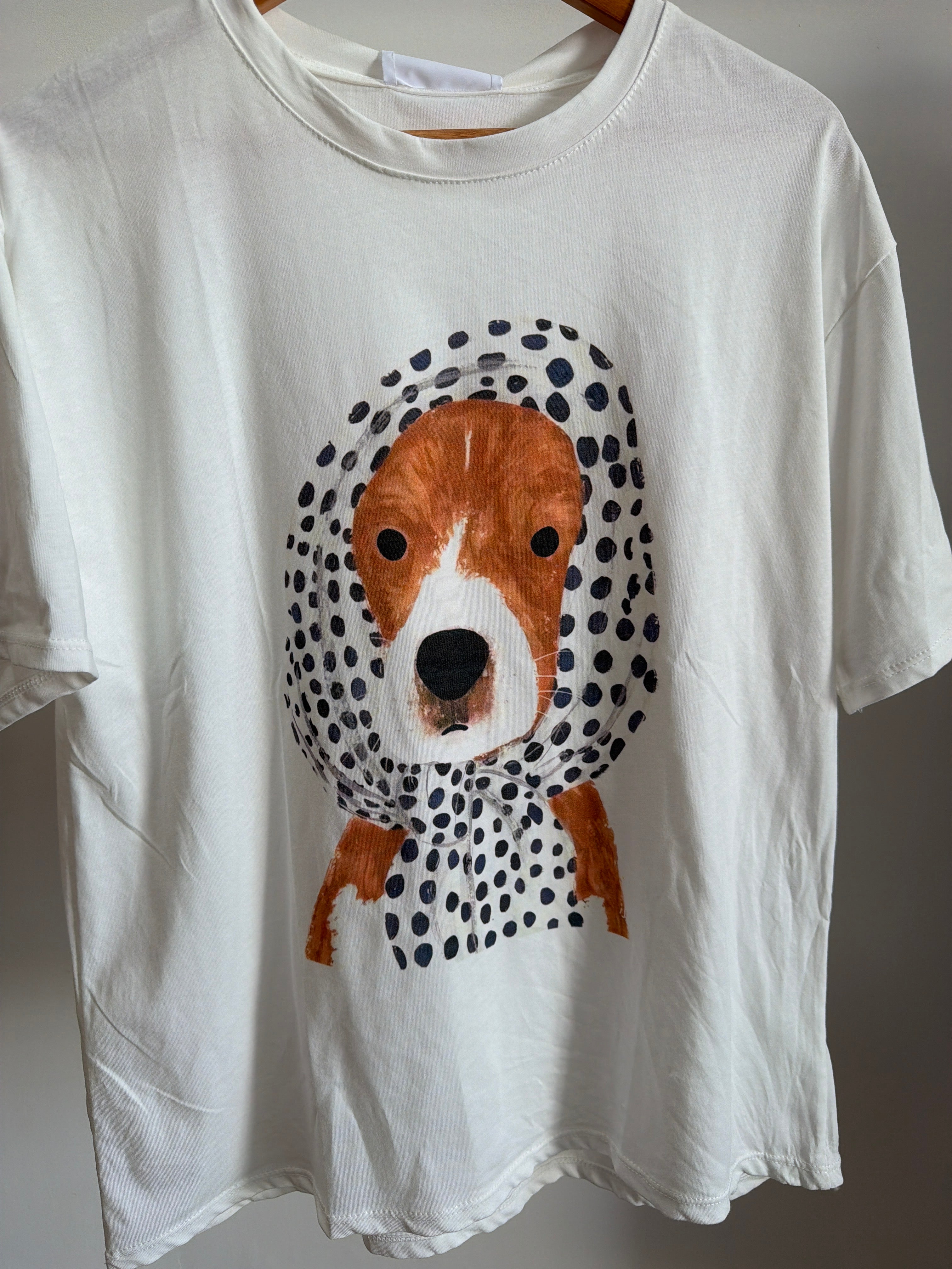 T-shirt cão