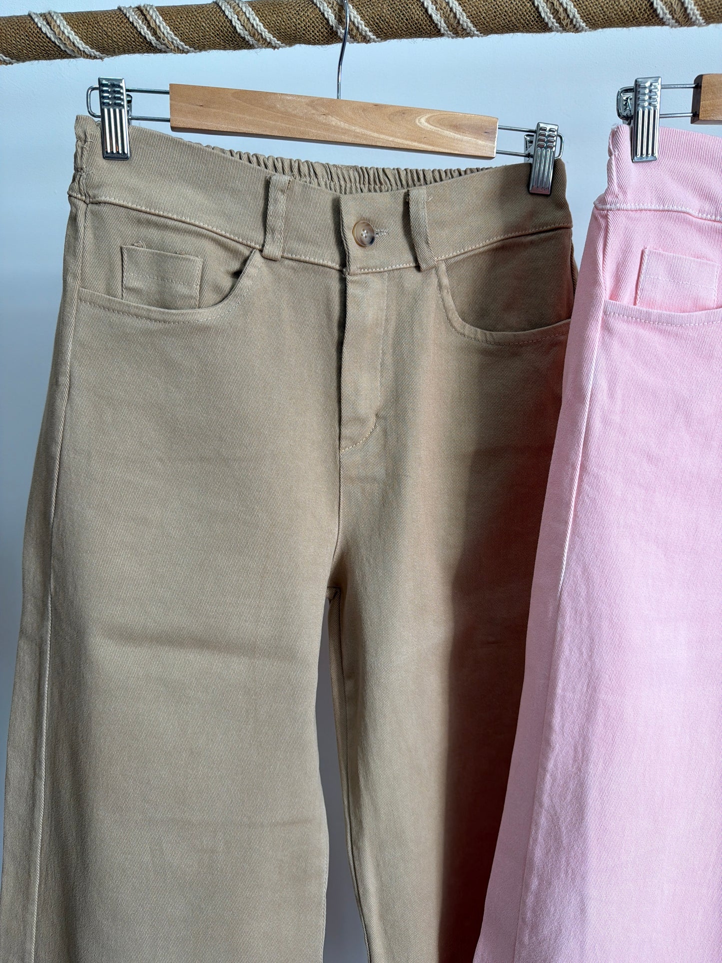 Pantalones lisos