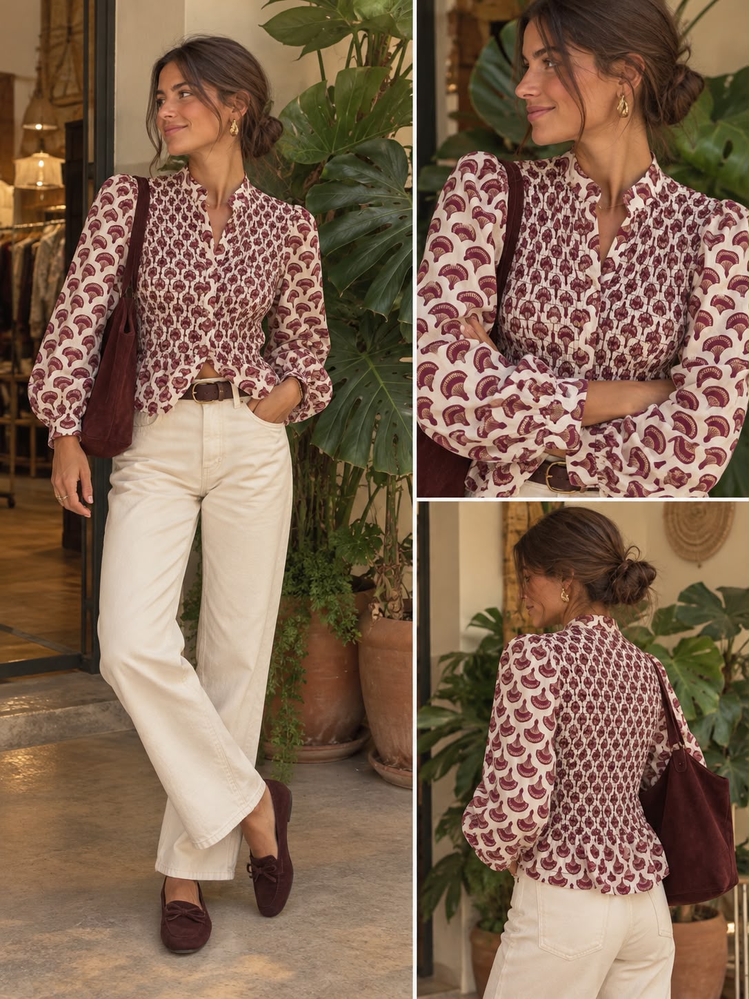 Blusa estampada