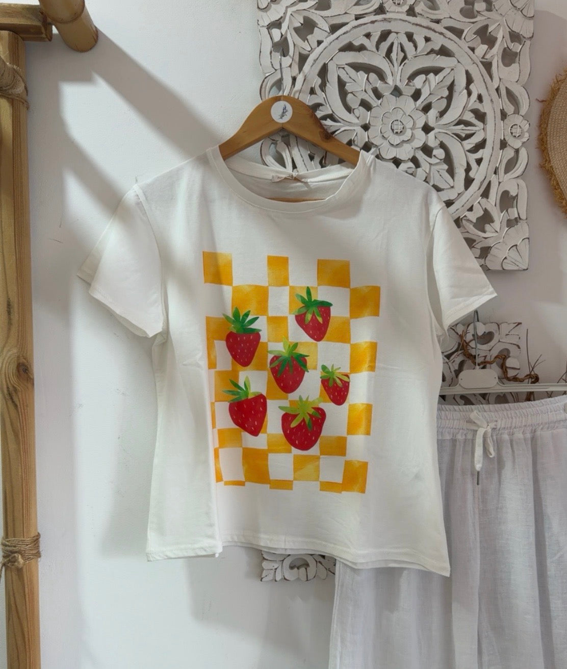 T-shirt Morangos