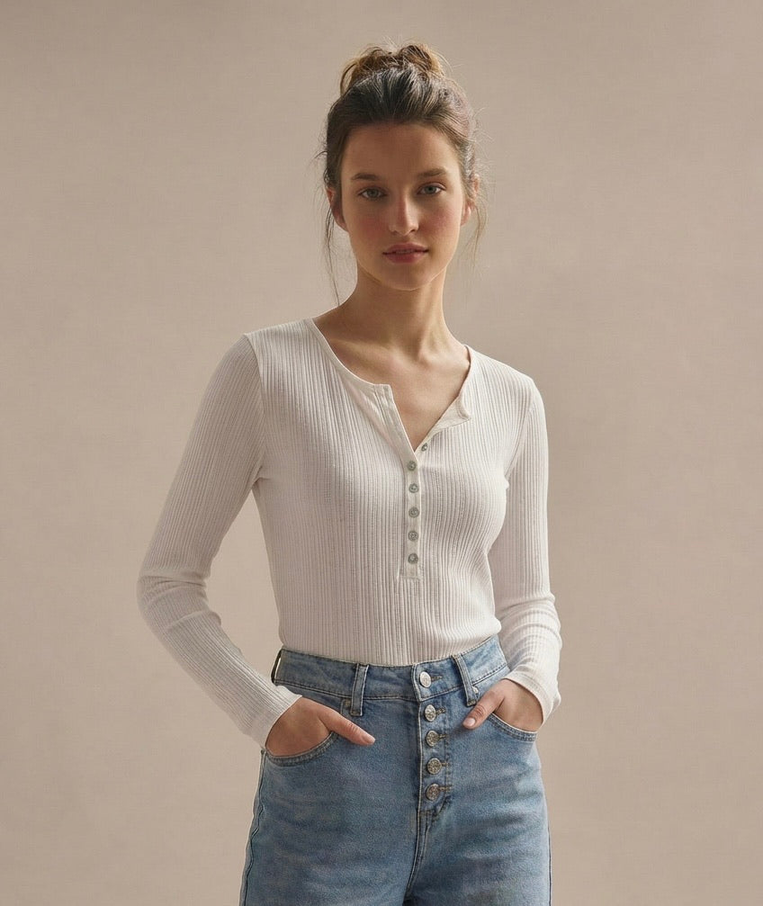 Blusa com botões