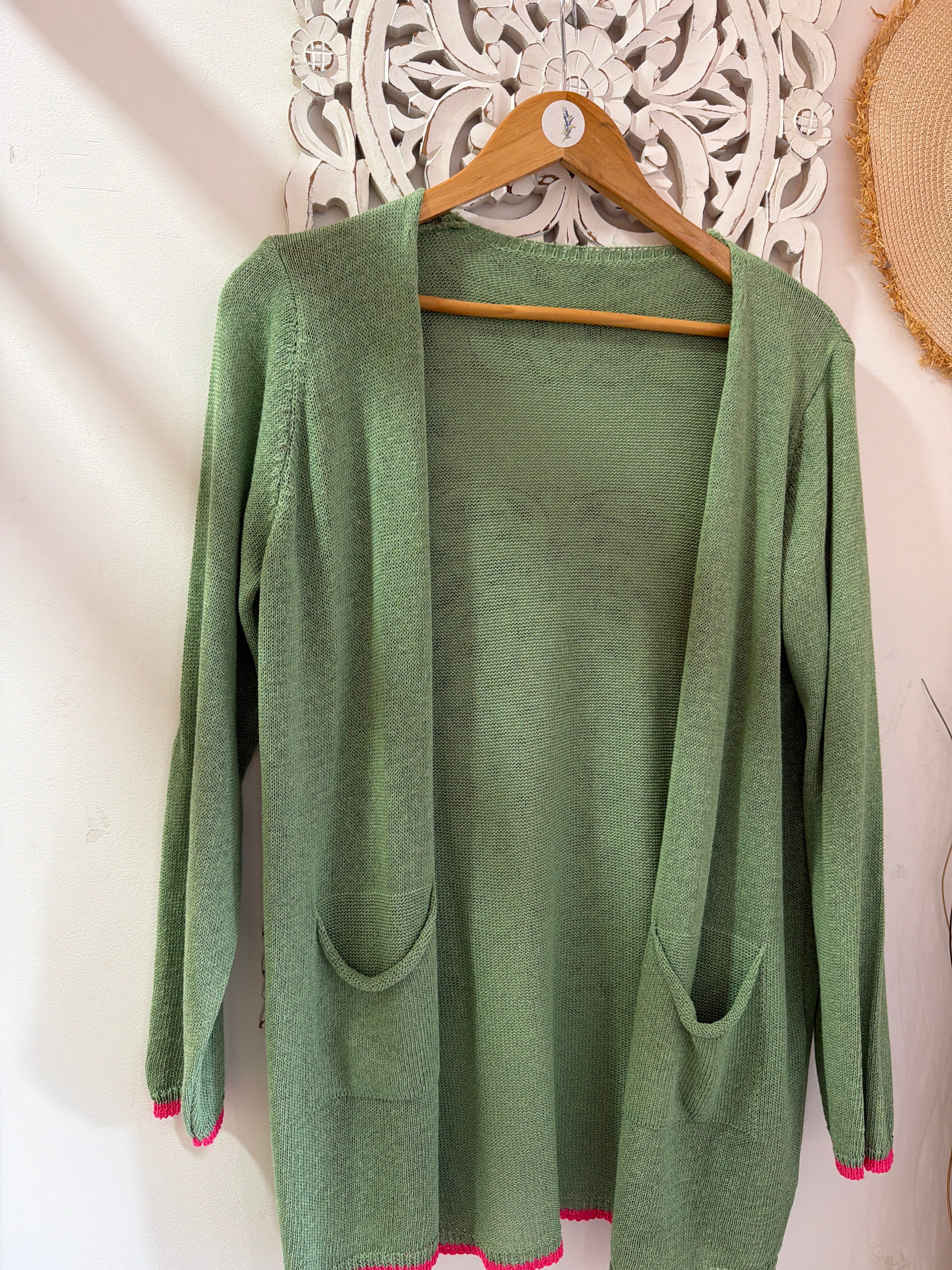 Casaco com contraste