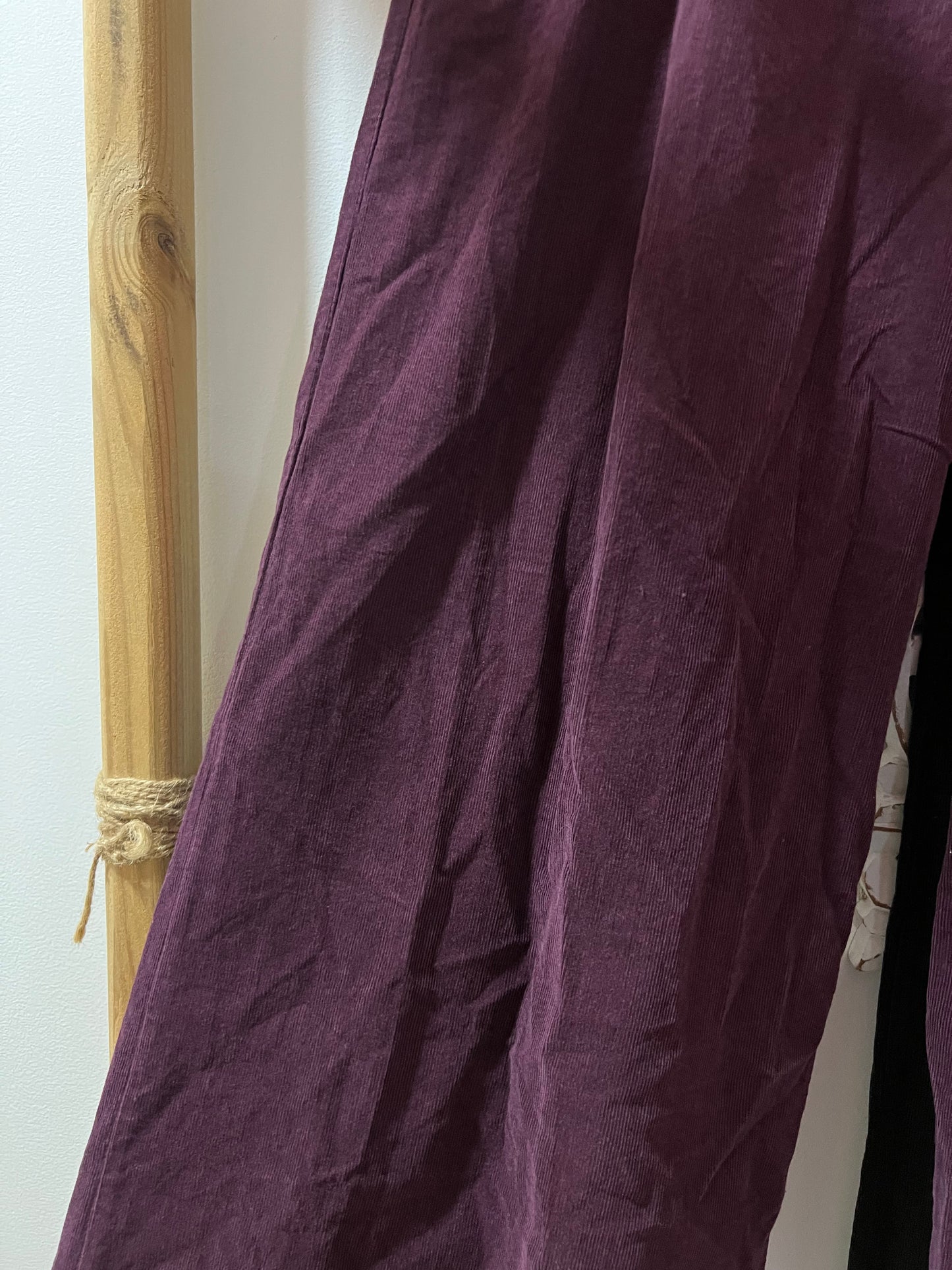 Calças largas bombazina