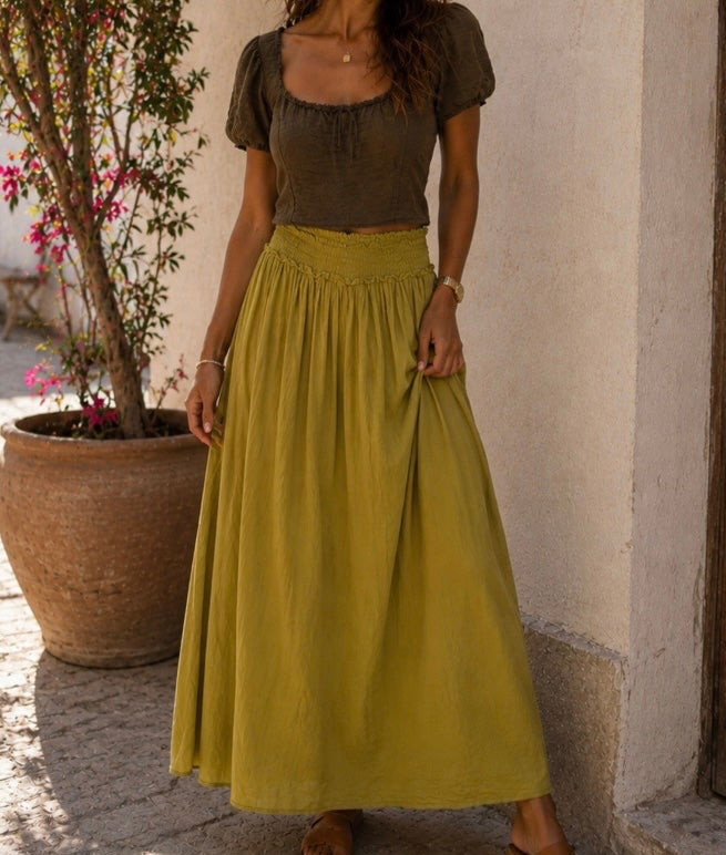 Blusa decote desfiado