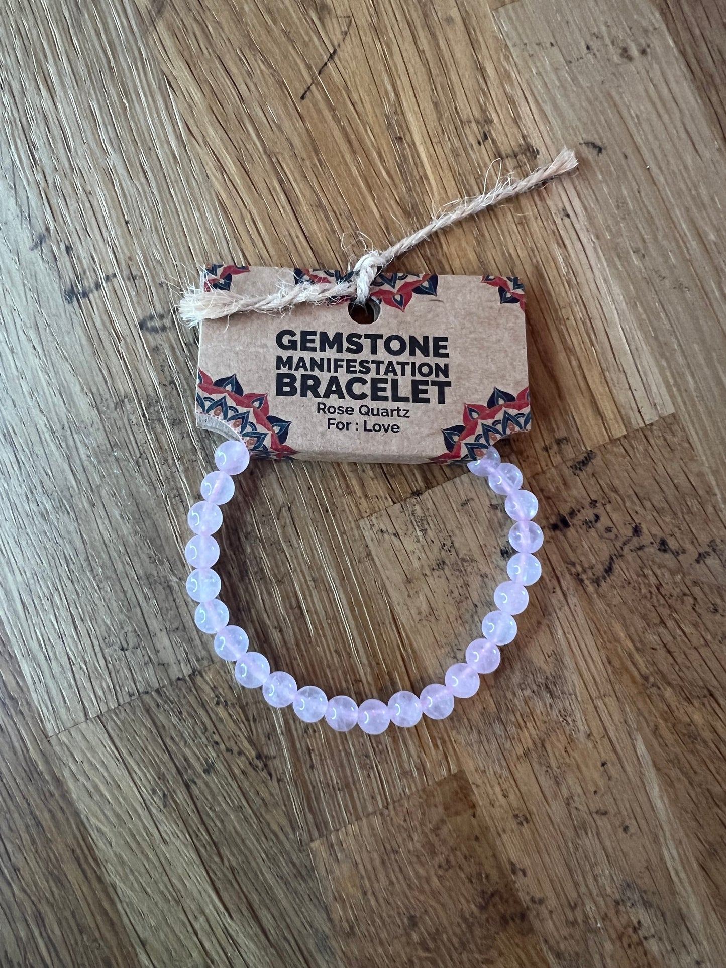 Pulseira Rose Quartz