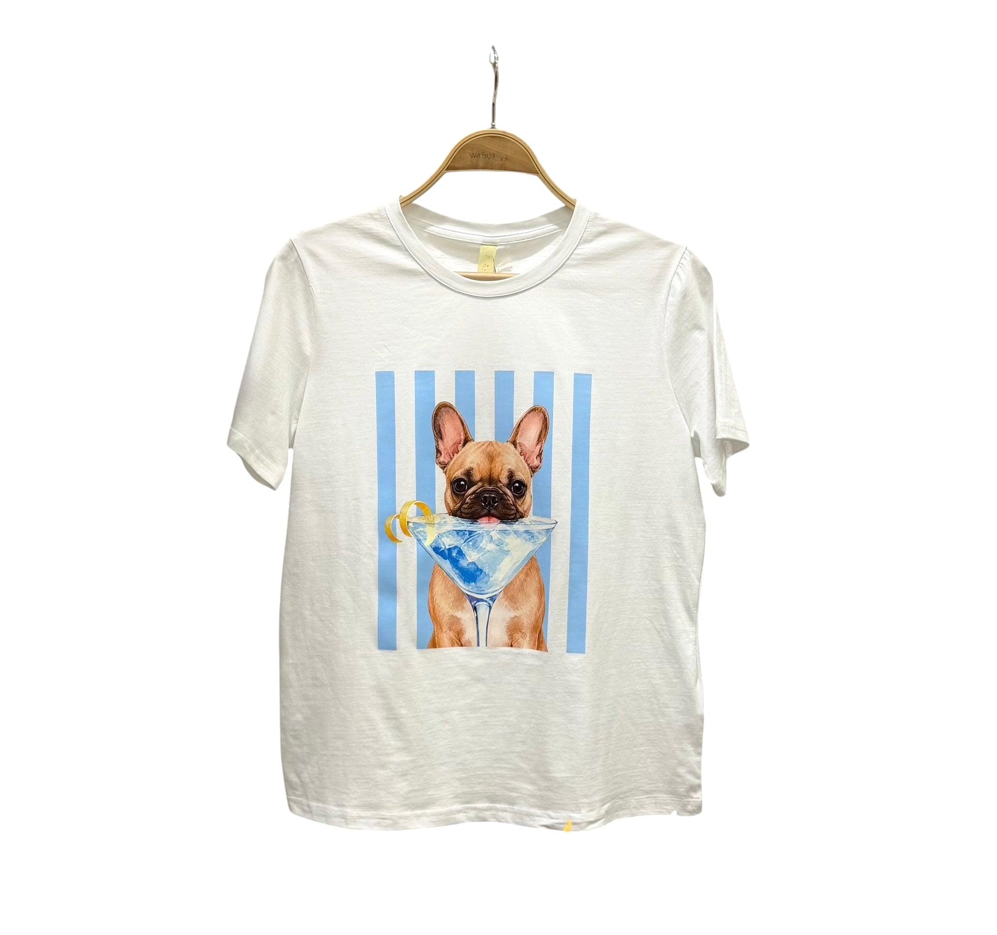 T-shirt blue Dog
