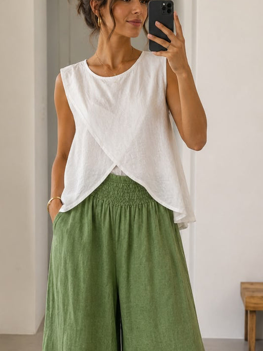 Blusa cruzada
