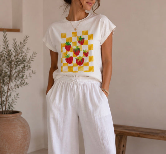 T-shirt Morangos