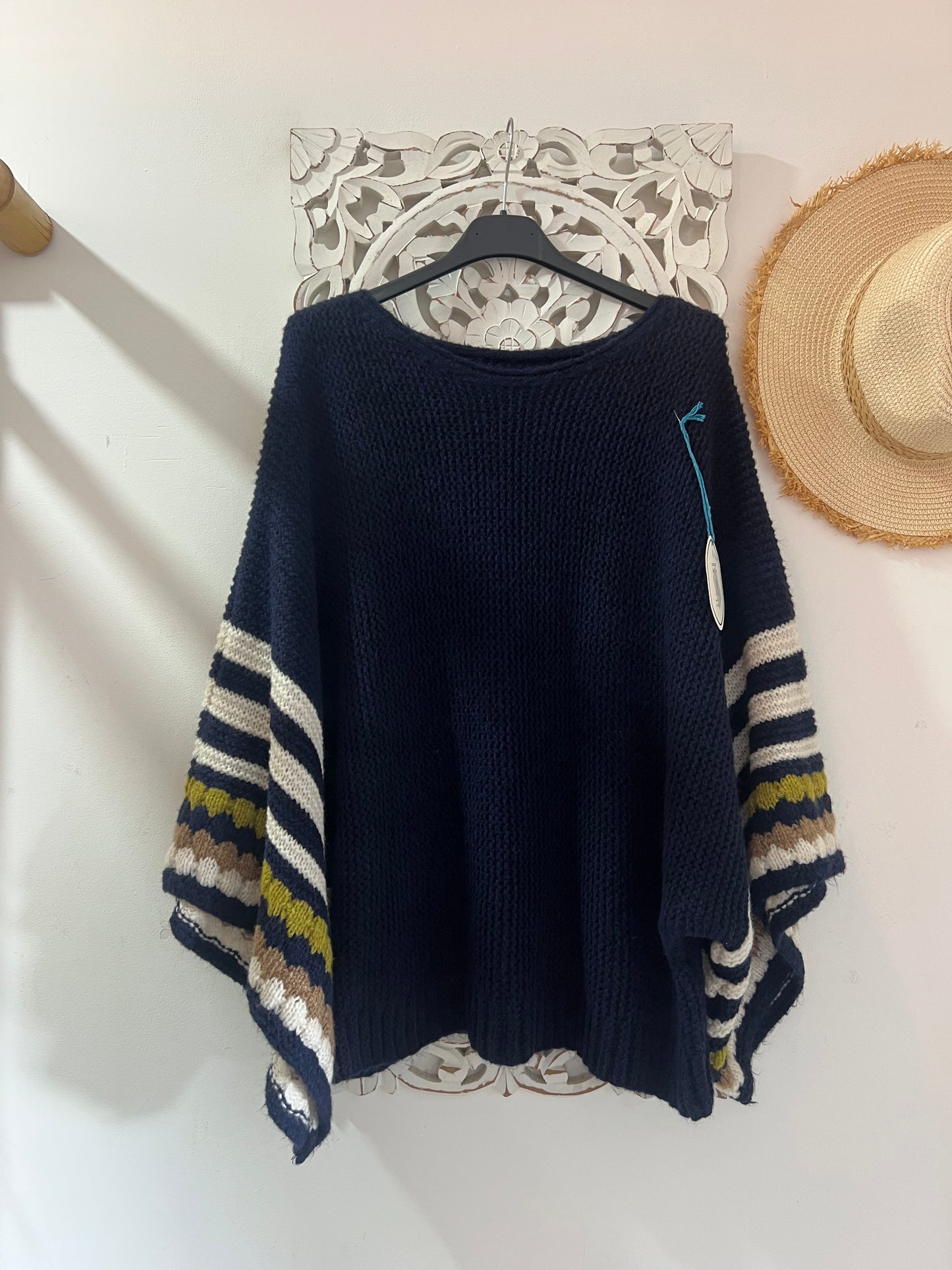 Malha com manga larga