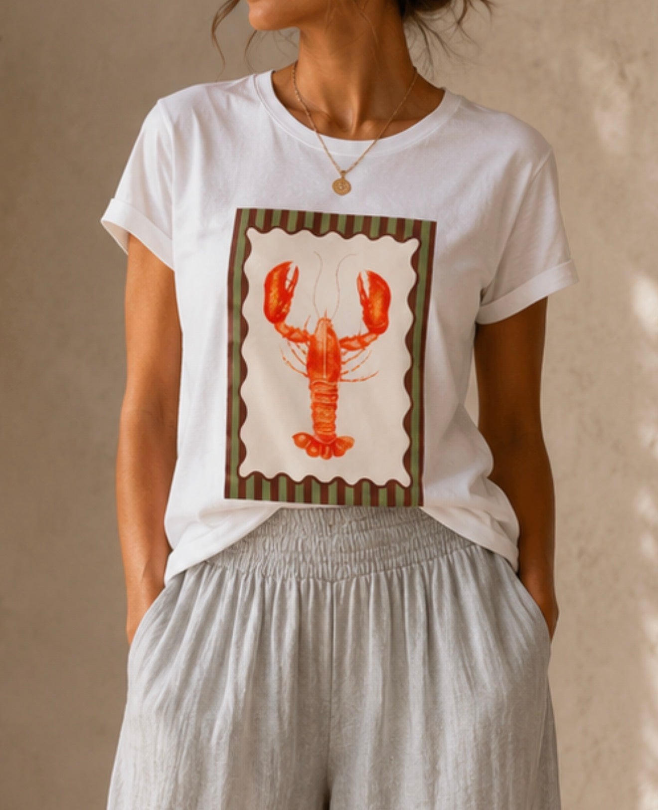 T-shirt Lagosta
