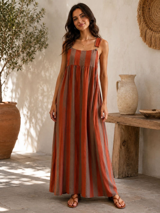Vestido alças de jardineira