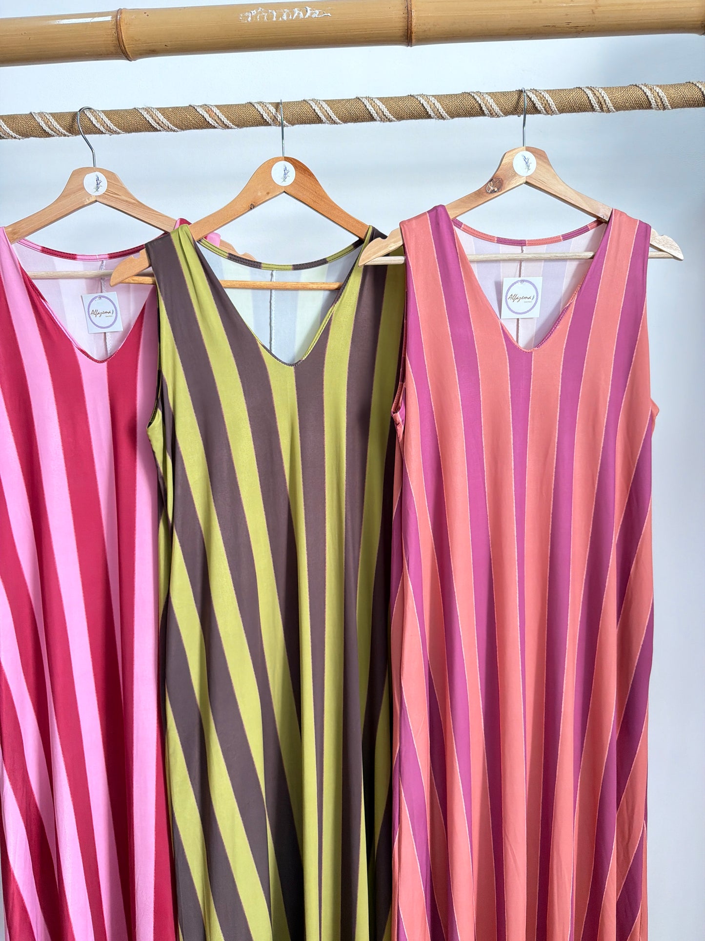 Vestido de rayas