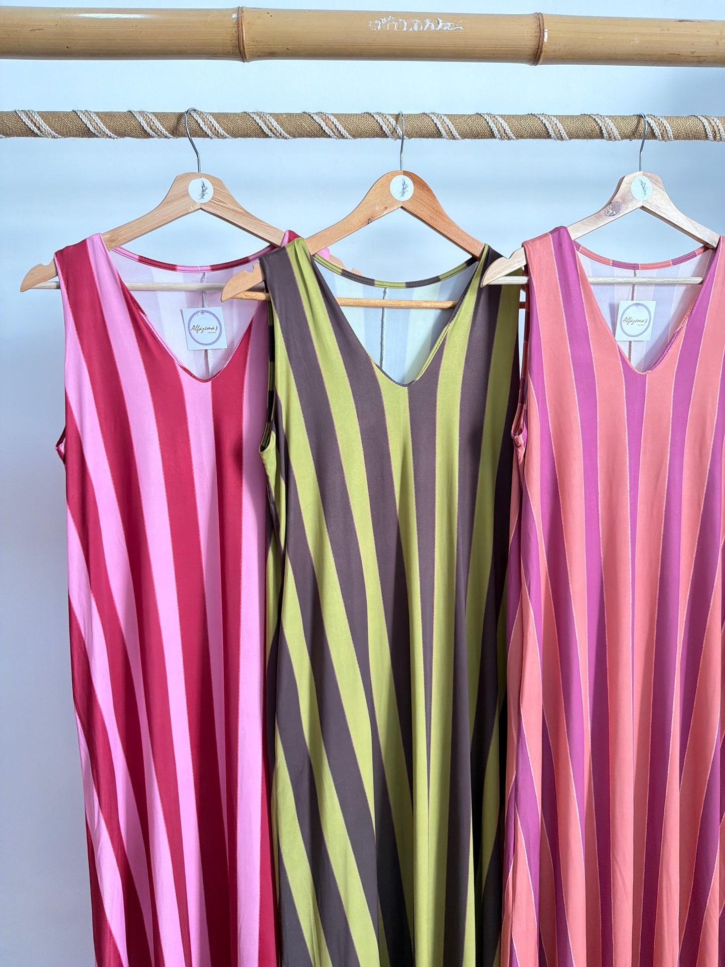 Vestido de rayas