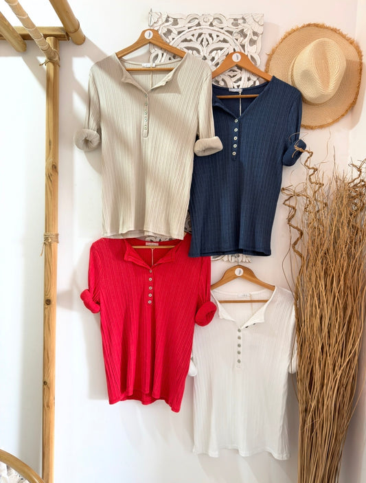 Blusa com botões