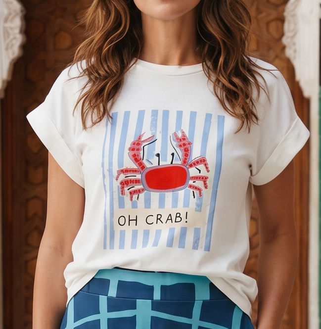 T-shirt Crab