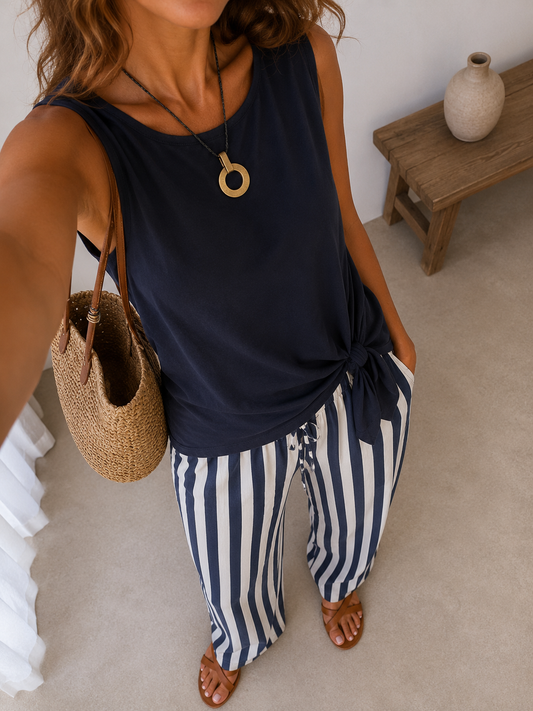 Blusa com nó