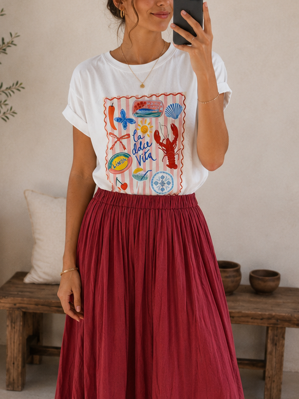 T-shirt La dolce vita