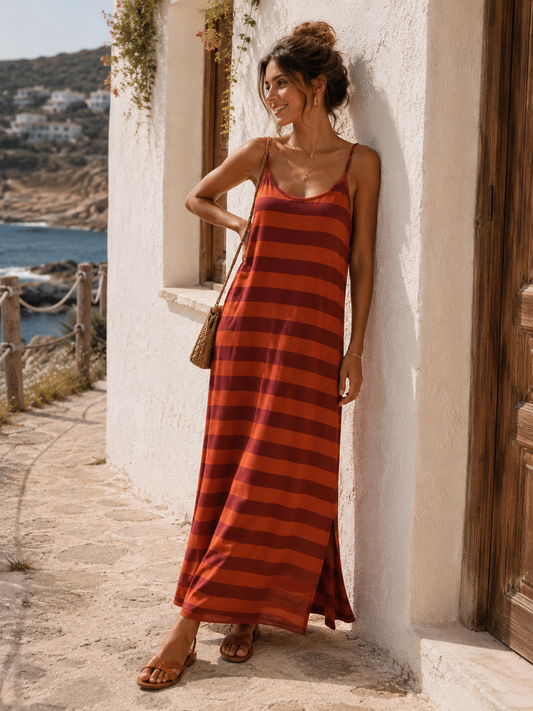 Vestido riscas