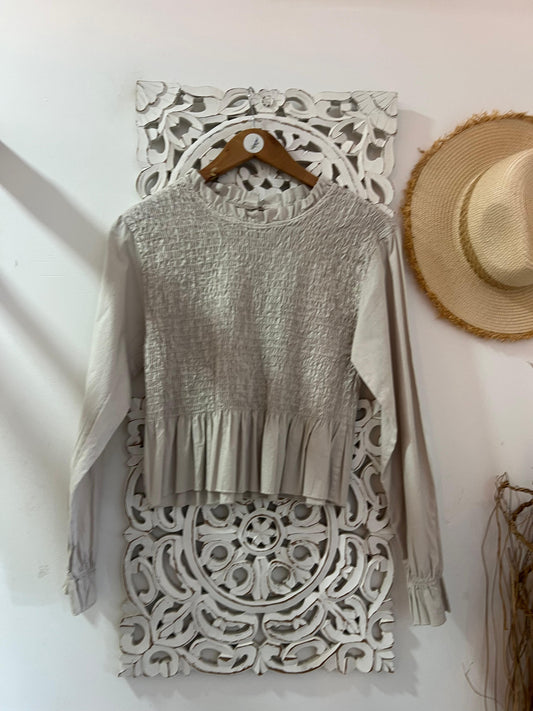 Blusa Favos mel