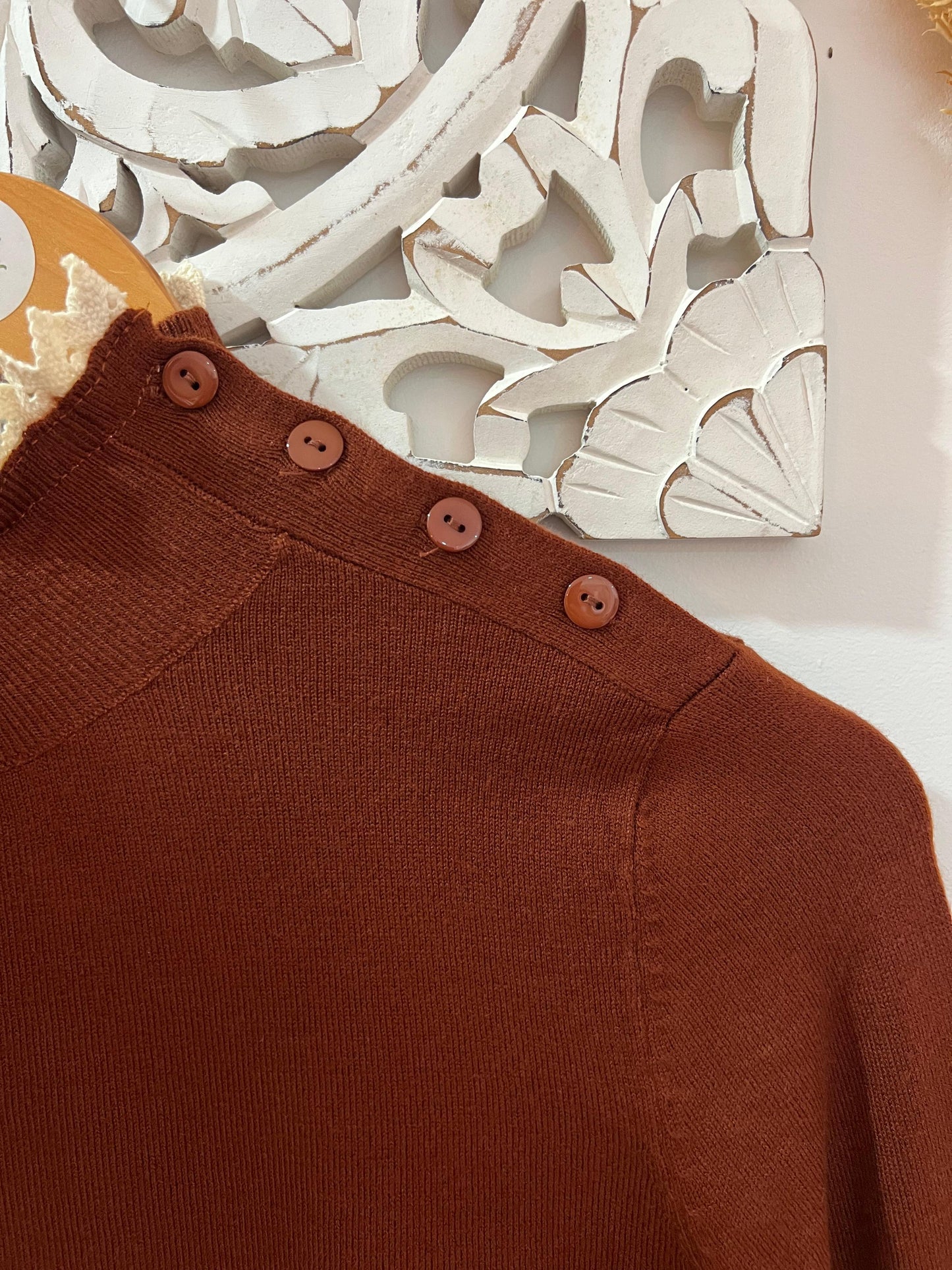 Blusa malhinha com renda