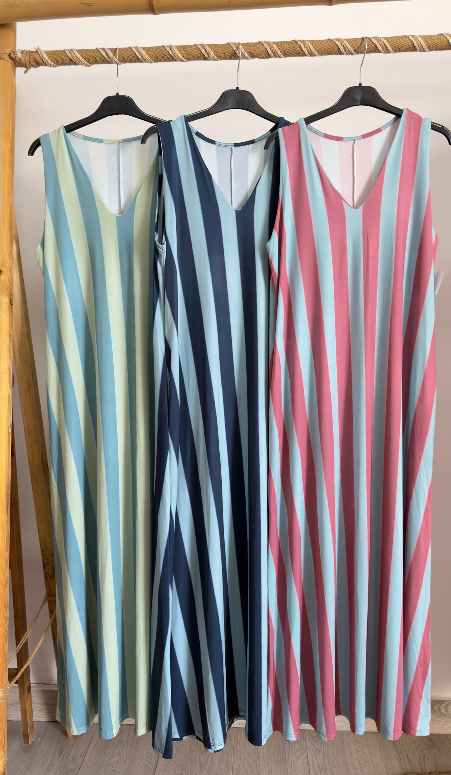 Vestido riscas
