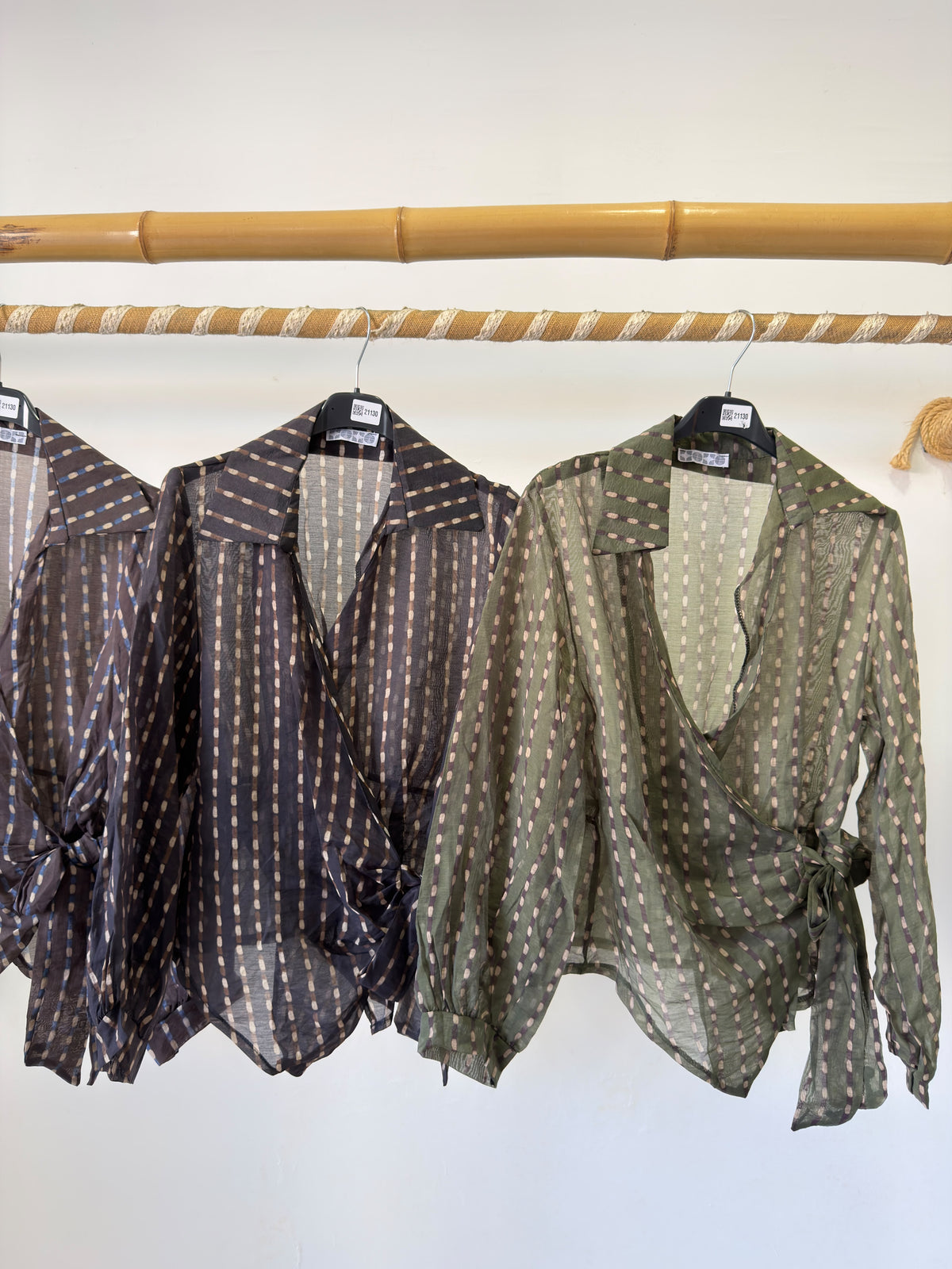 Blusa cruzada