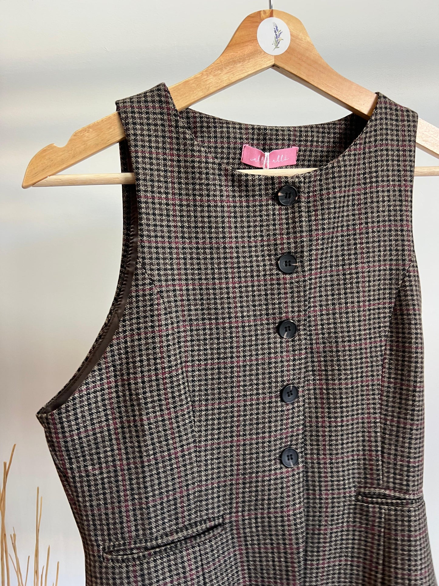 Colete alfaitaria forrado