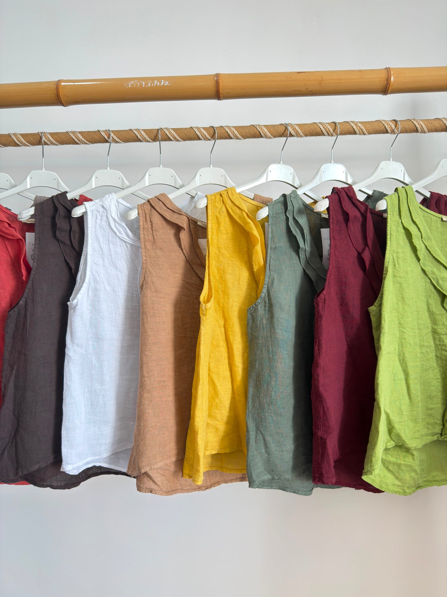 Blusa linho folho