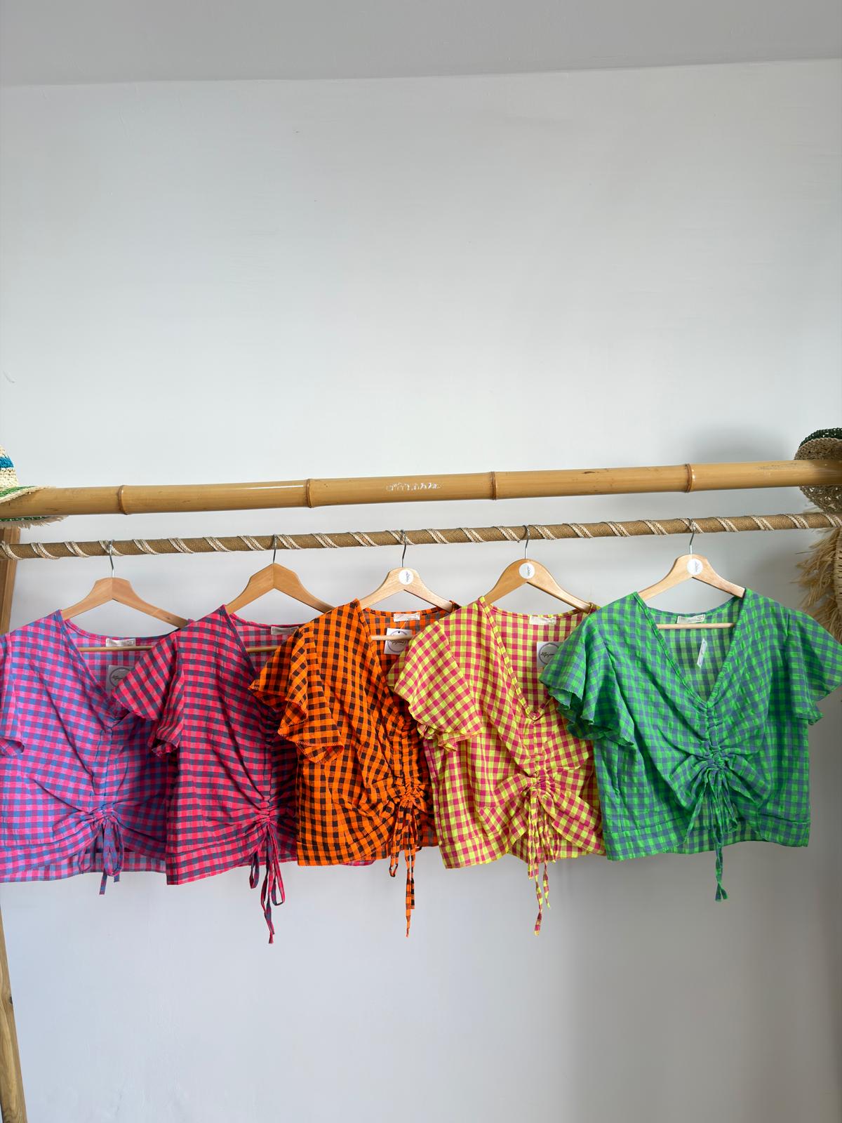 Blusa vichy