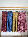 Saia estampada