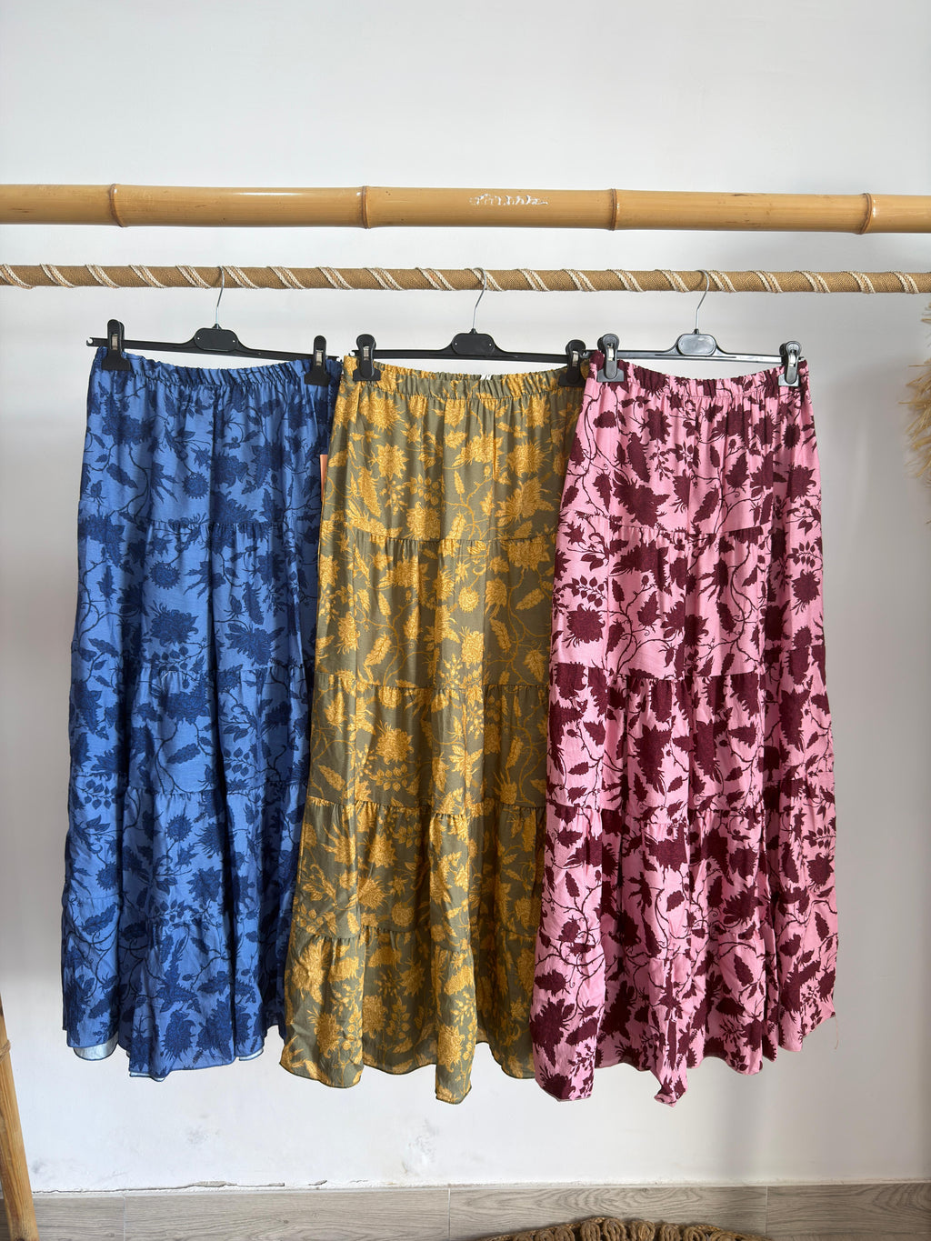 Saia estampada