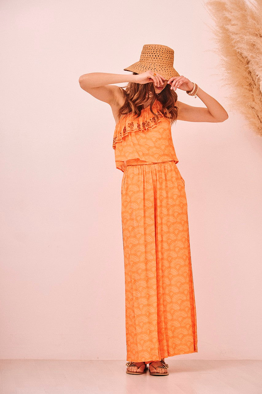 Nkn calças fluídas