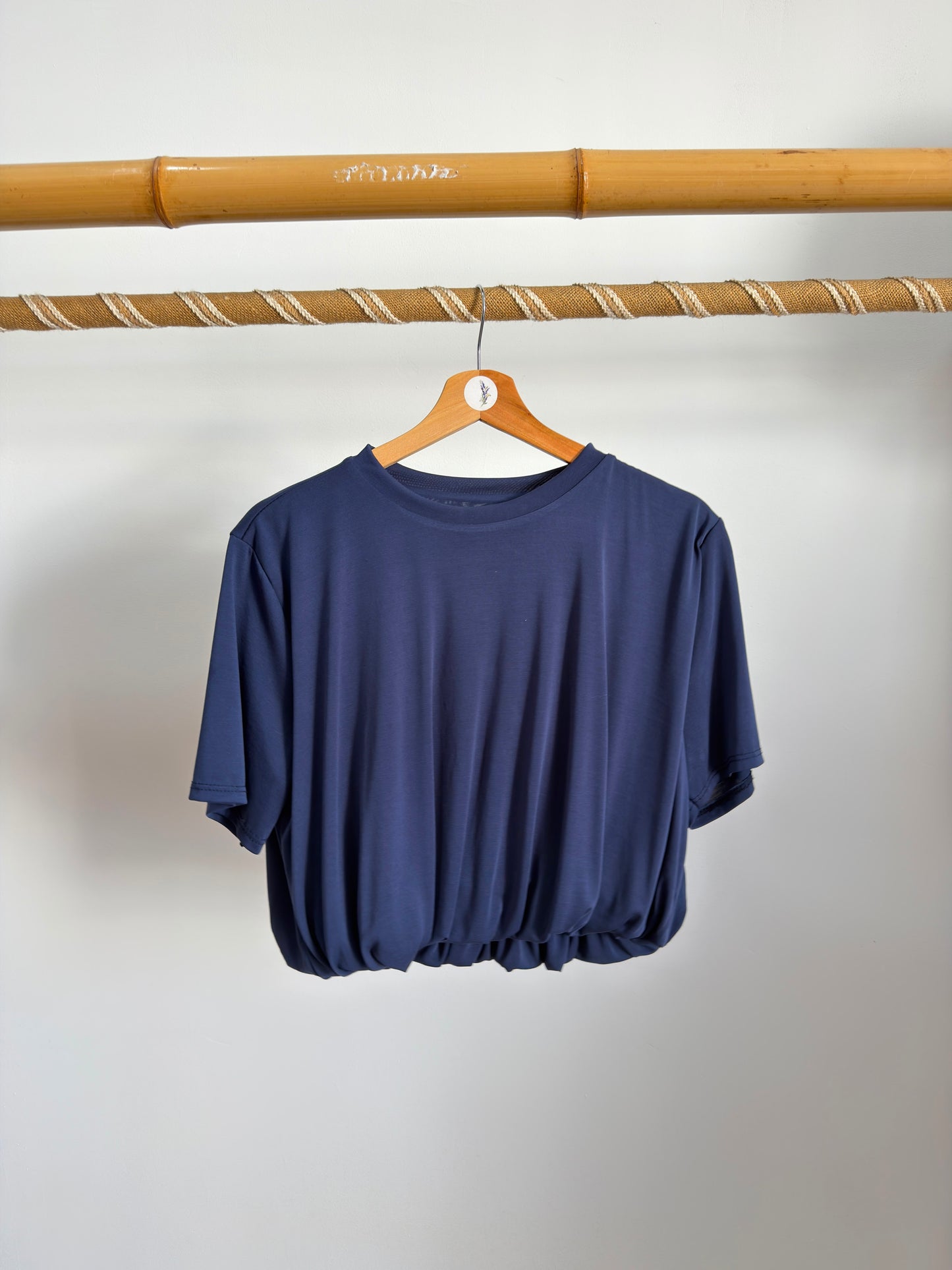 Blusa efeito balão