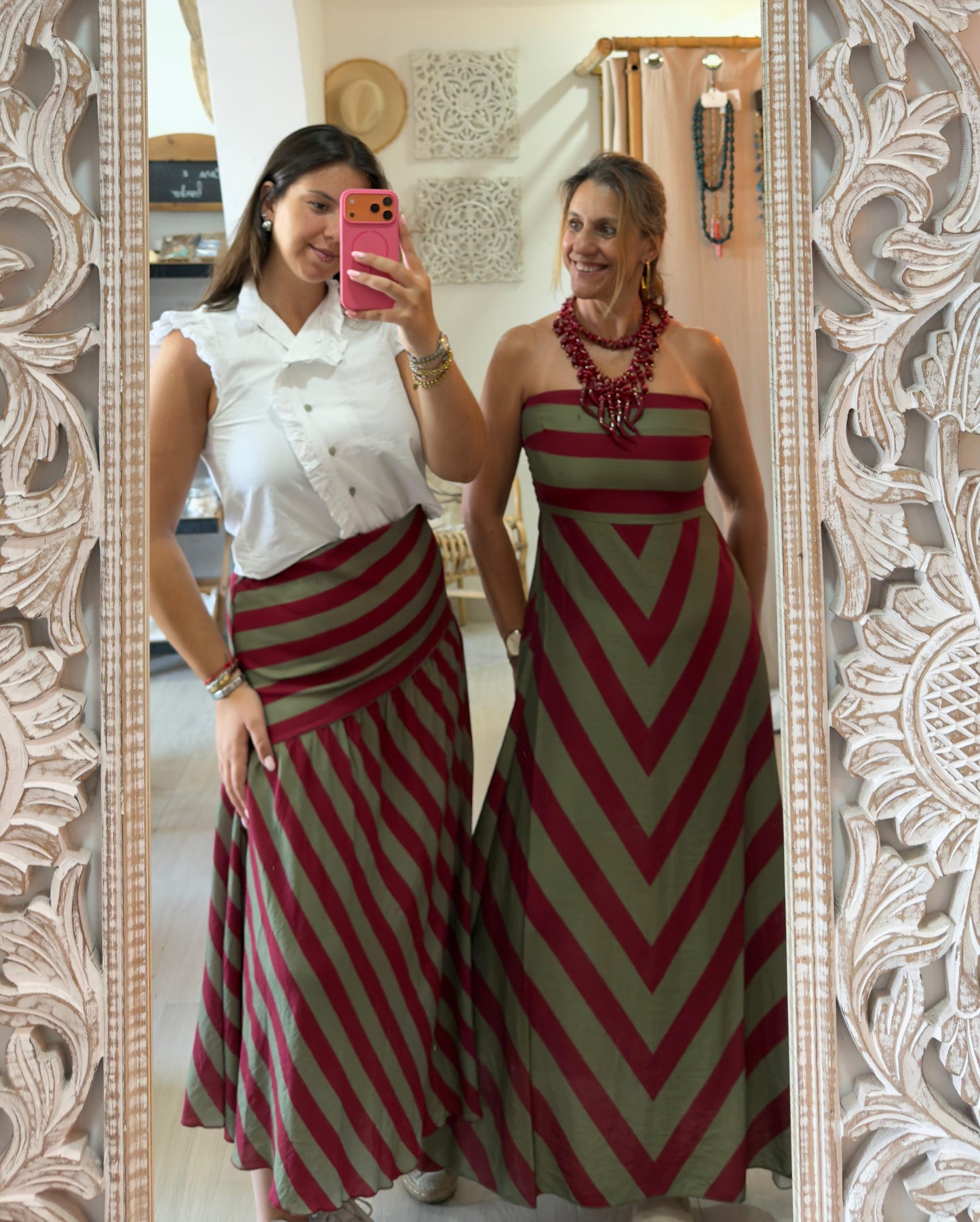 Vestido palabra de honor Fufi