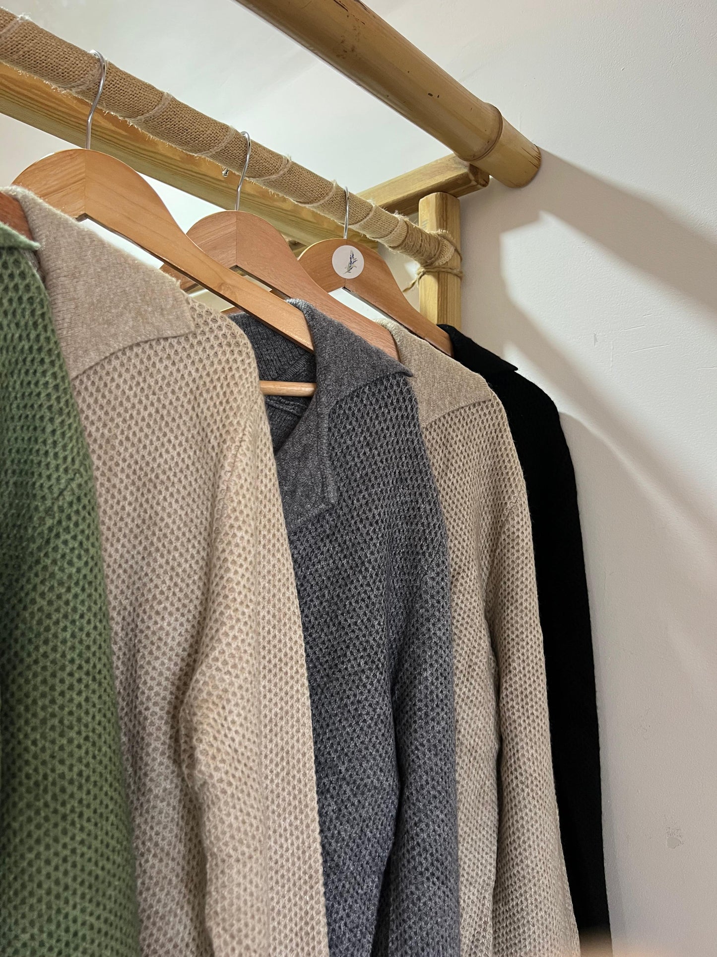 Blazer malha estruturada